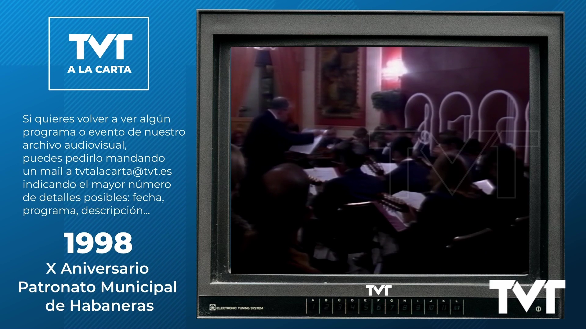 02 - Homenaje Patronato Habaneras 1998